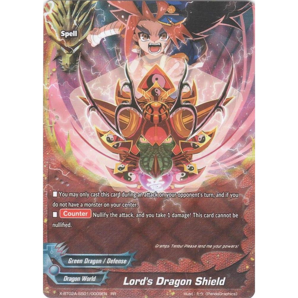 Image for Lord's Dragon Shield (X-BT02A-SS01/0009EN) (X-BT02A) - Future Card BuddyFight