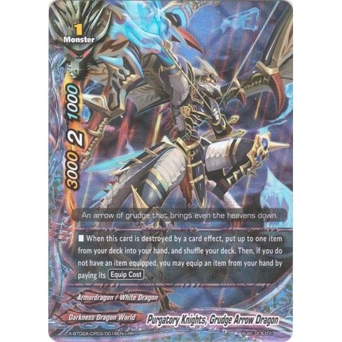 Image for Purgatory Knights, Grudge Arrow Dragon (X-BT02A-CP03/0016EN) (X-BT02A) - Future Card BuddyFight