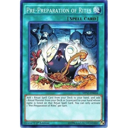 Image for Pre-Preparation of Rites (MP17-EN034) (MP17) - YuGiOh