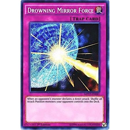 Image for Drowning Mirror Force (MP17-EN041) (MP17) - YuGiOh
