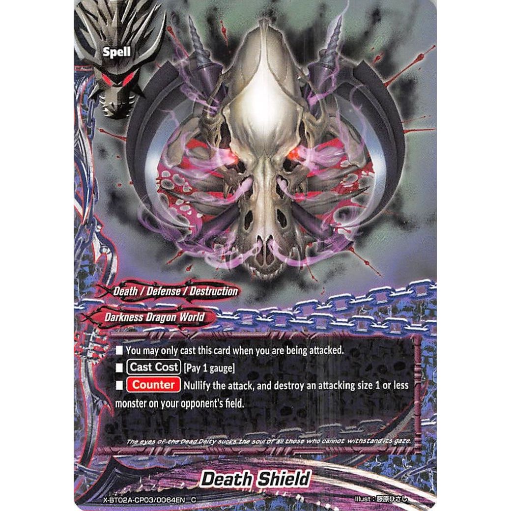 Image for Death Shield (X-BT02A-CP03/0064EN) (X-BT02A) - Future Card BuddyFight