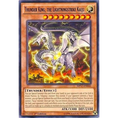 Image for Thunder King, the Lightningstrike Kaiju (MP17-EN046) (MP17) - YuGiOh