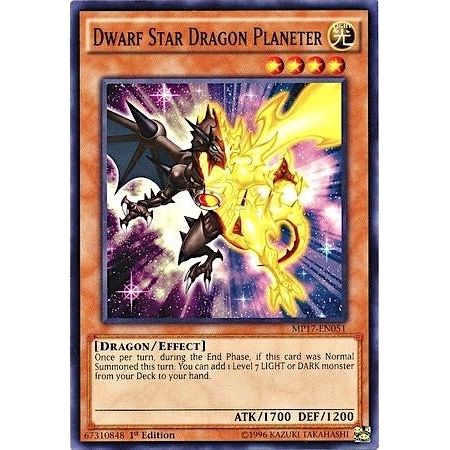 Image for Dwarf Star Dragon Planeter (MP17-EN051) (MP17) - YuGiOh