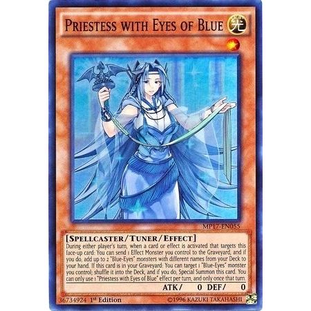 Image for Priestess with Eyes of Blue (MP17-EN055) (MP17) - YuGiOh