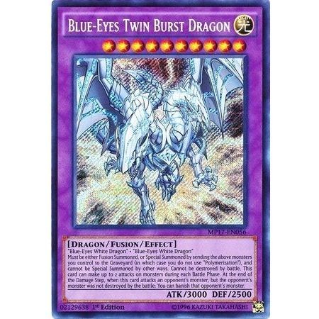 Image for Blue-Eyes Twin Burst Dragon (MP17-EN056) (MP17) - YuGiOh