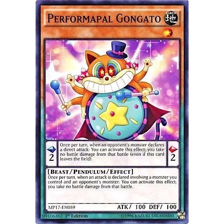 Image for Performapal Gongato (MP17-EN059) (MP17) - YuGiOh