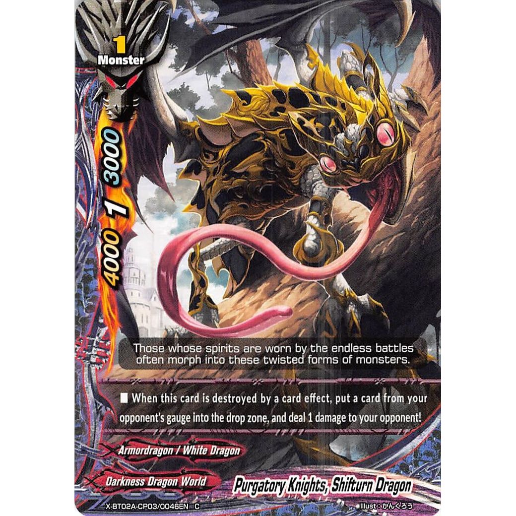 Image for Purgatory Knights, Shifturn Dragon (X-BT02A-CP03/0046EN) (X-BT02A) - Future Card BuddyFight