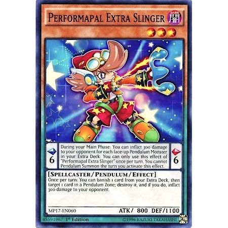 Image for Performapal Extra Slinger (MP17-EN060) (MP17) - YuGiOh