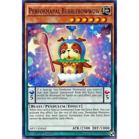 Image for Performapal Bubblebowwow (MP17-EN062) (MP17) - YuGiOh