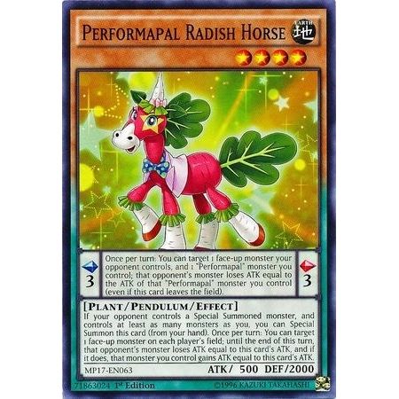 Image for Performapal Radish Horse (MP17-EN063) (MP17) - YuGiOh