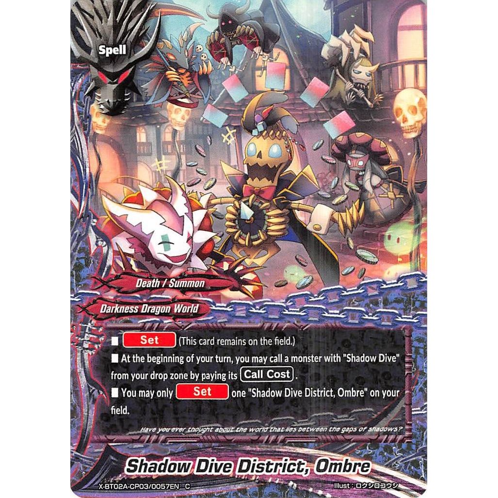 Image for Shadow Dive District, Ombre (X-BT02A-CP03/0057EN) (X-BT02A) - Future Card BuddyFight