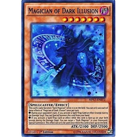 Image for Magician of Dark Illusion (MP17-EN072) (MP17) - YuGiOh