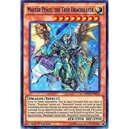 Image for Master Peace, the True Dracoslayer (MP17-EN075) (MP17) - YuGiOh