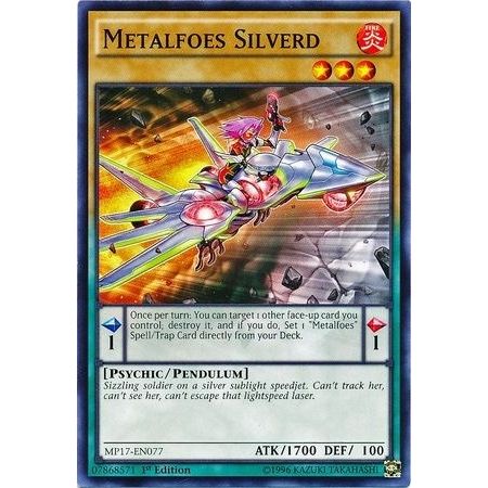 Image for Metalfoes Silverd (MP17-EN077) (MP17) - YuGiOh