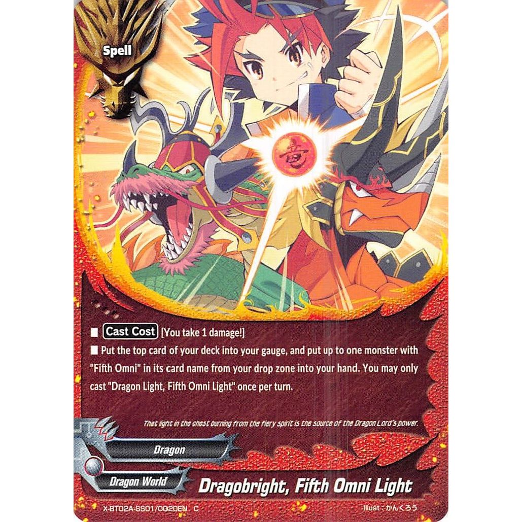 Image for Dragobright, Fifth Omni Light (X-BT02A-SS01/0020EN) (X-BT02A) - Future Card BuddyFight