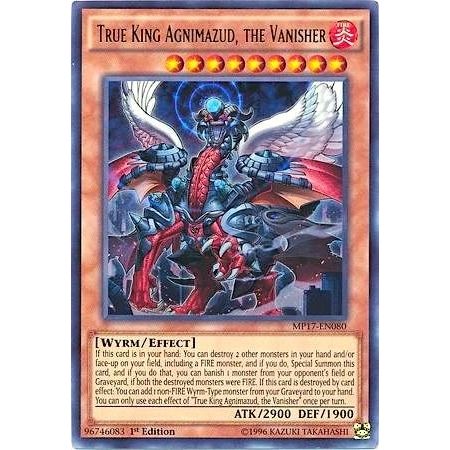 Image for True King Agnimazud, the Vanisher (MP17-EN080) (MP17) - YuGiOh