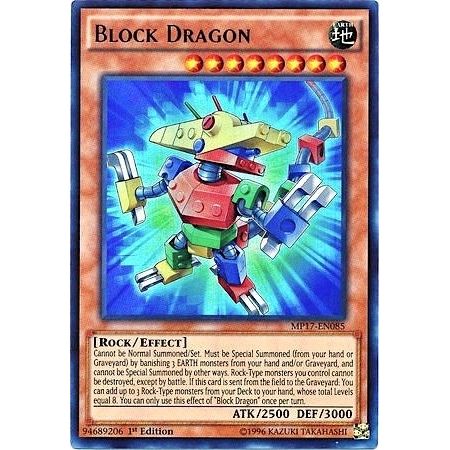 Image for Block Dragon (MP17-EN085) (MP17) - YuGiOh