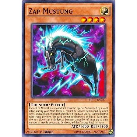 Image for Zap Mustung (MP17-EN087) (MP17) - YuGiOh
