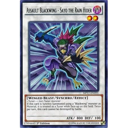 Image for Assault Blackwing - Sayo the Rain Hider (MP17-EN095) (MP17) - YuGiOh