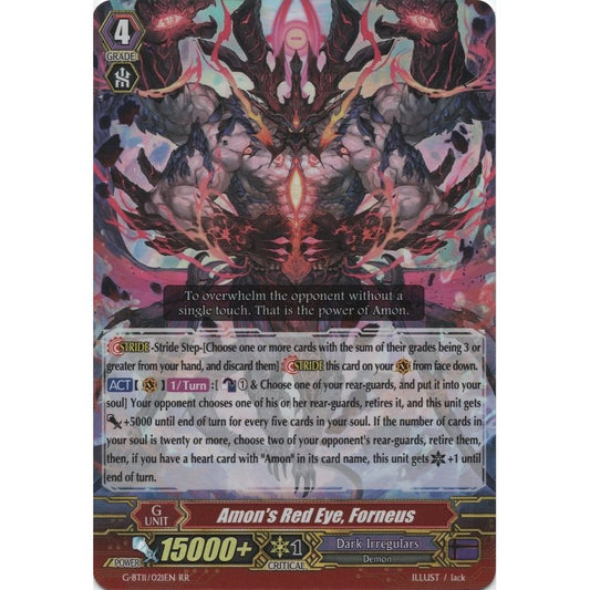 Image for Amon's Red Eye, Forneus (G-BT11/021EN) (G-BT11) - Cardfight Vanguard
