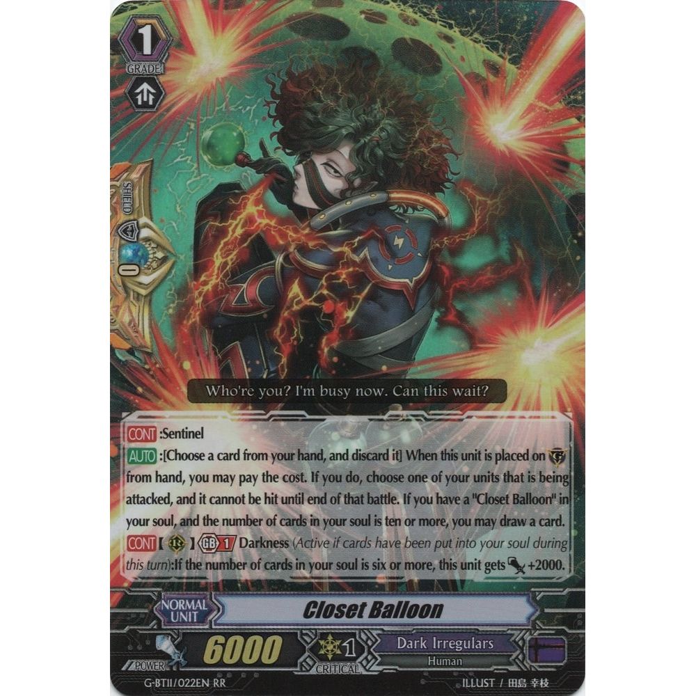 Image for Closet Balloon (G-BT11/022EN) (G-BT11) - Cardfight Vanguard