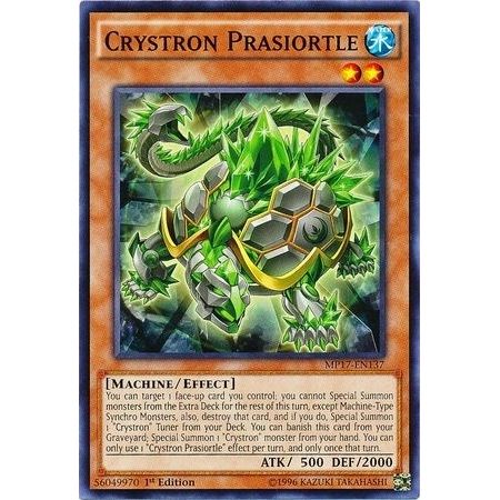 Image for Crystron Prasiortle (MP17-EN137) (MP17) - YuGiOh