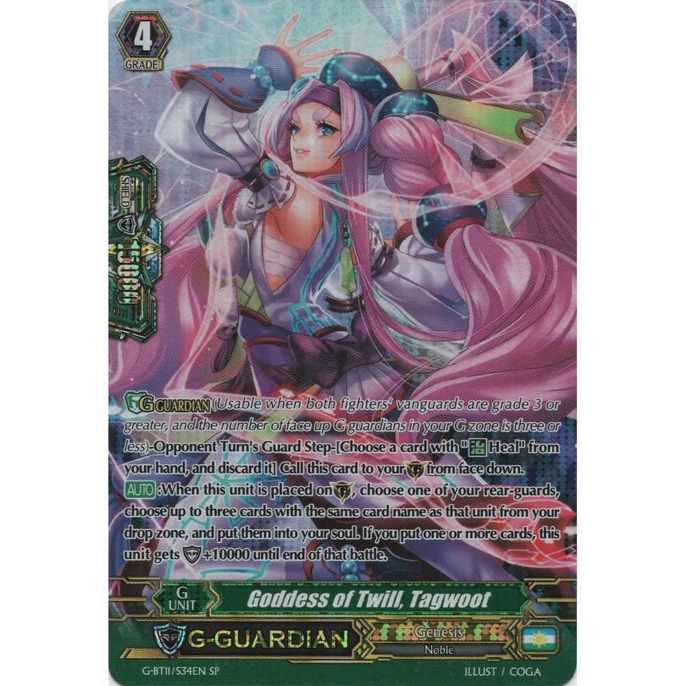 Image for Goddess of Twill, Tagwoot (SP) (G-BT11/S34EN) (G-BT11) - Cardfight Vanguard