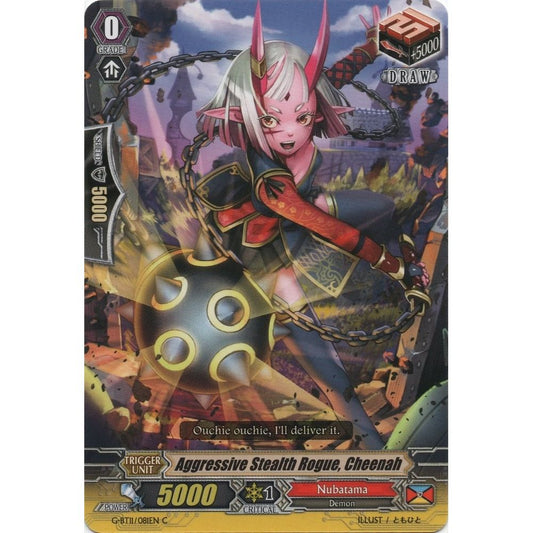 Image for Aggressive Stealth Rogue, Cheenah (G-BT11/081EN) (G-BT11) - Cardfight Vanguard
