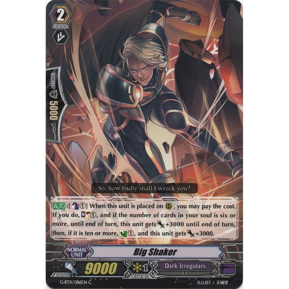 Image for Big Shaker (G-BT11/086EN) (G-BT11) - Cardfight Vanguard