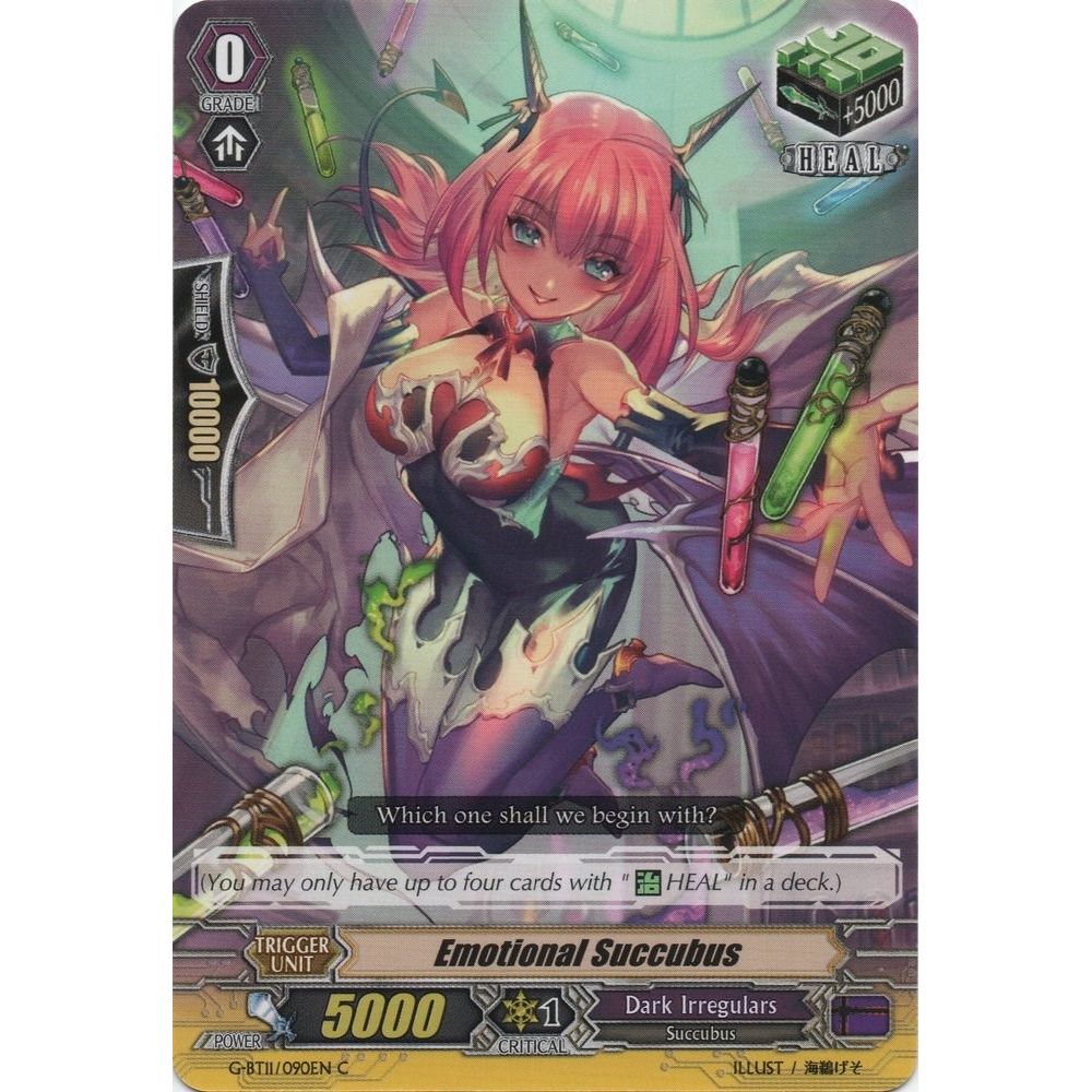 Image for Emotional Succubus (G-BT11/090EN) (G-BT11) - Cardfight Vanguard