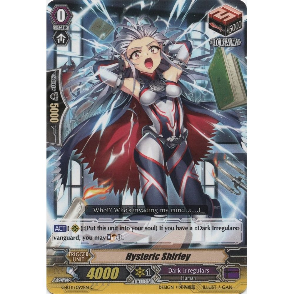 Image for Hysteric Shirley (G-BT11/092EN) (G-BT11) - Cardfight Vanguard