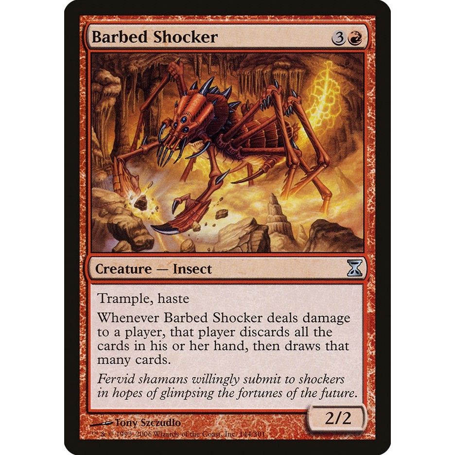 Image for Barbed Shocker (144) (TSP) - Magic: The Gathering