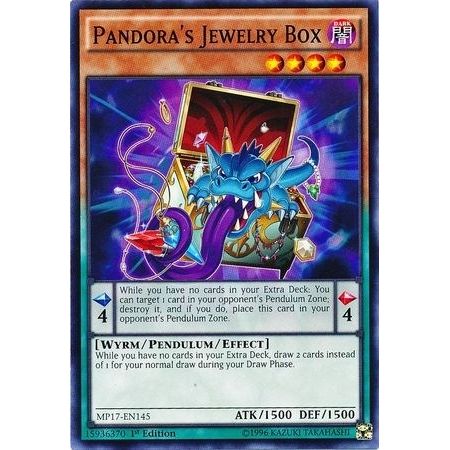 Image for Pandora's Jewelry Box (MP17-EN145) (MP17) - YuGiOh