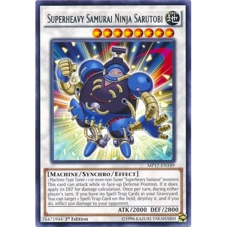 Image for Superheavy Samurai Ninja Sarutobi (MP17-EN149) (MP17) - YuGiOh