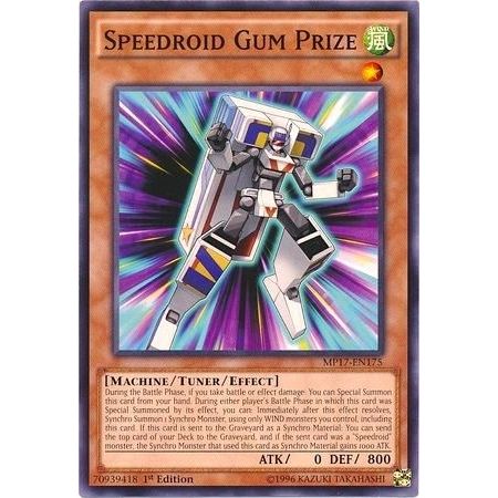 Image for Speedroid Gum Prize (MP17-EN175) (MP17) - YuGiOh