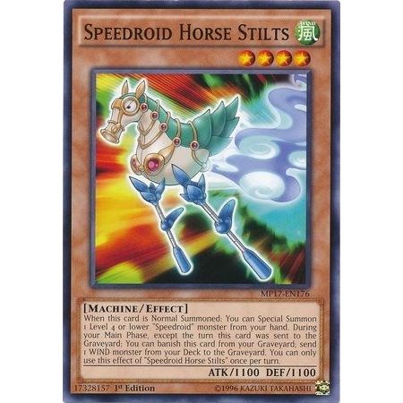 Image for Speedroid Horse Stilts (MP17-EN176) (MP17) - YuGiOh