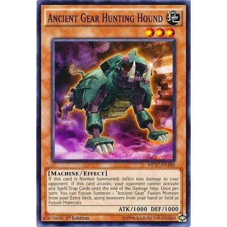 Image for Ancient Gear Hunting Hound (MP17-EN180) (MP17) - YuGiOh