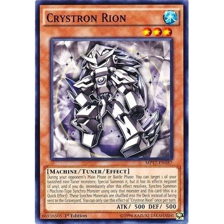 Image for Crystron Rion (MP17-EN187) (MP17) - YuGiOh