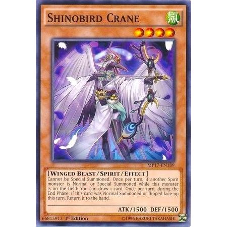 Image for Shinobird Crane (MP17-EN189) (MP17) - YuGiOh
