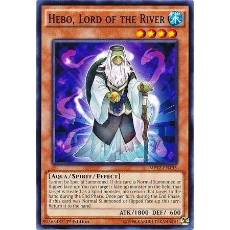 Image for Hebo, Lord of the River (MP17-EN195) (MP17) - YuGiOh