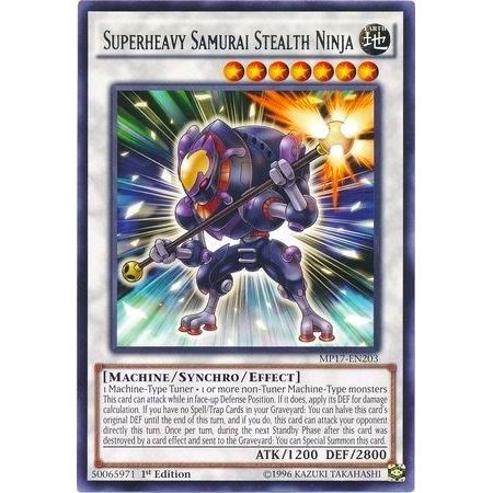 Image for Superheavy Samurai Stealth Ninja (MP17-EN203) (MP17) - YuGiOh