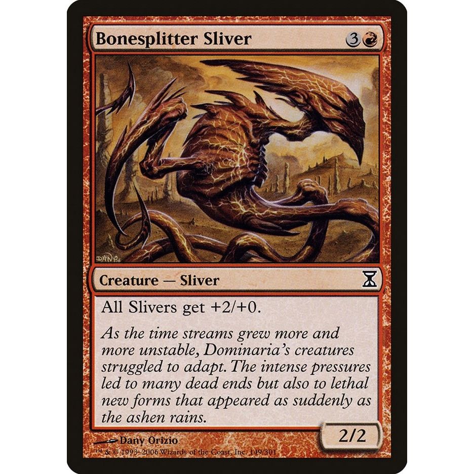 Image for Bonesplitter Sliver (149) (TSP) - Magic: The Gathering