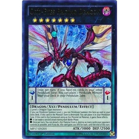 Image for Odd-Eyes Raging Dragon (MP17-EN205) (MP17) - YuGiOh