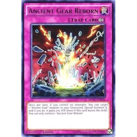 Image for Ancient Gear Reborn (MP17-EN222) (MP17) - YuGiOh