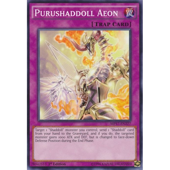 Image for Purushaddoll Aeon (MP17-EN227) (MP17) - YuGiOh