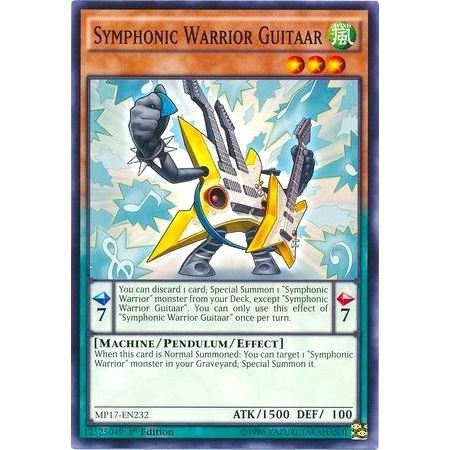 Image for Symphonic Warrior Guitaar (MP17-EN232) (MP17) - YuGiOh