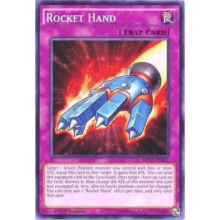 Image for Rocket Hand (MP17-EN235) (MP17) - YuGiOh