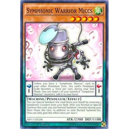 Image for Symphonic Warrior Miccs (MP17-EN238) (MP17) - YuGiOh