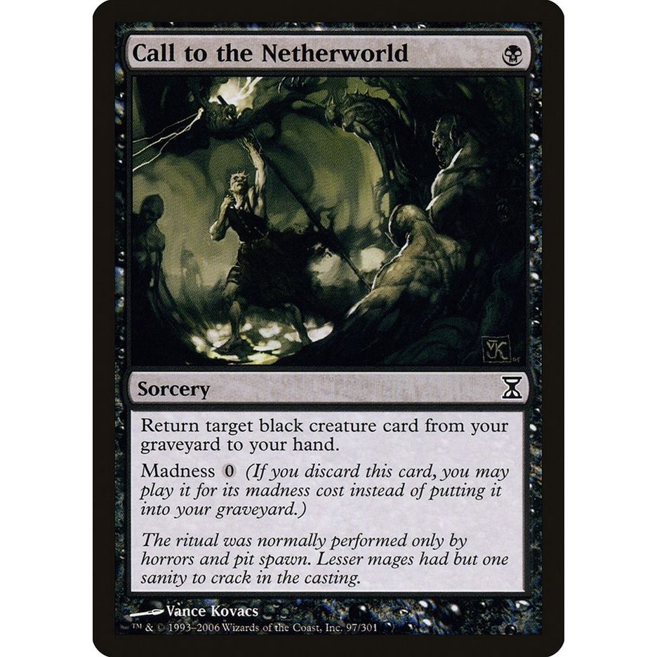 Image for Call to the Netherworld (97) (TSP) - Magic: The Gathering