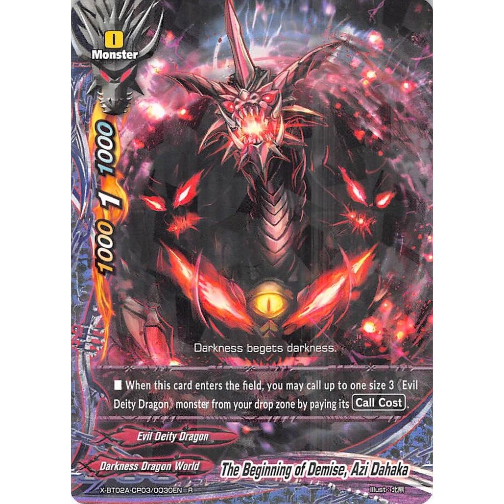 Image for The Beginning of Demise, Azi Dahaka (X-BT02A-CP03/0030EN) (X-BT02A) - Future Card BuddyFight
